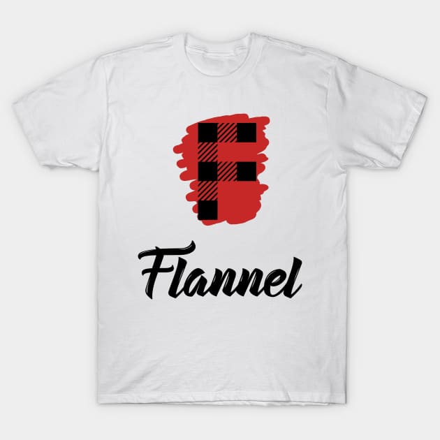 flannel T-Shirt by kiddolovie